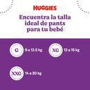 PAÑALES HUGGIES PANTS ETAPA 3 X25 UND