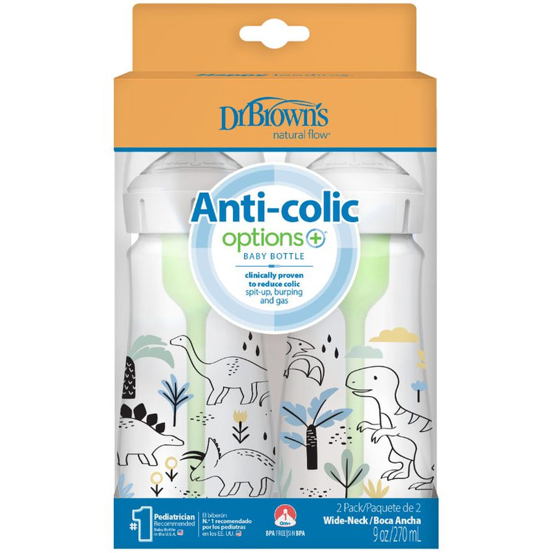 SET TETERO X2 ANTI-COLIC D32589 DR BROWN