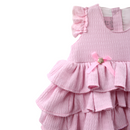 VESTIDO NIÑA 284 CELESTE