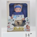 SET MUÑECO BEBE L6209D STB