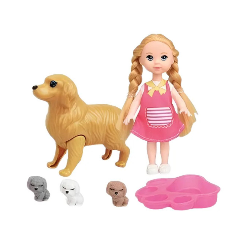 MUÑECA+PERRITOS 127-2 STB