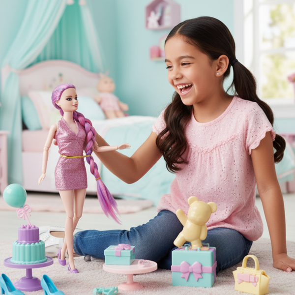 MUÑECA+ACCESORIO YL820-5 STB