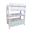 BAÑERA DE PIE CAMBIADOR TIN-101 BEBESITO NUBES