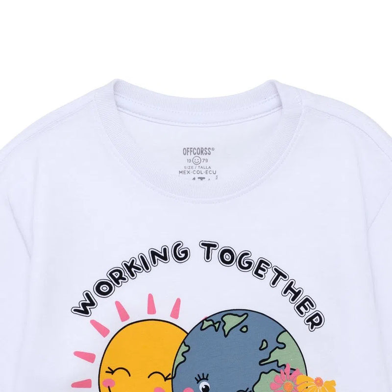 CAMISETA NIÑA OVERSIZE 4224284 OFFCORSS