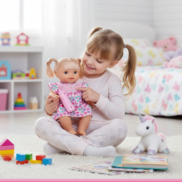 MUÑECA BEBITA+BIBERON LD68008C STB