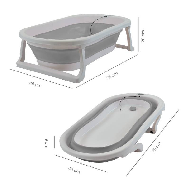 BAÑERA HAWAI + ACOLCH 1 HAPPY BABY