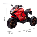 MOTO ELECTRICA Y-MB154-2-W BLANCO STB