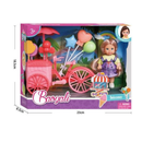 MUÑECA+CARRITO DE DULCE 124-4 STB