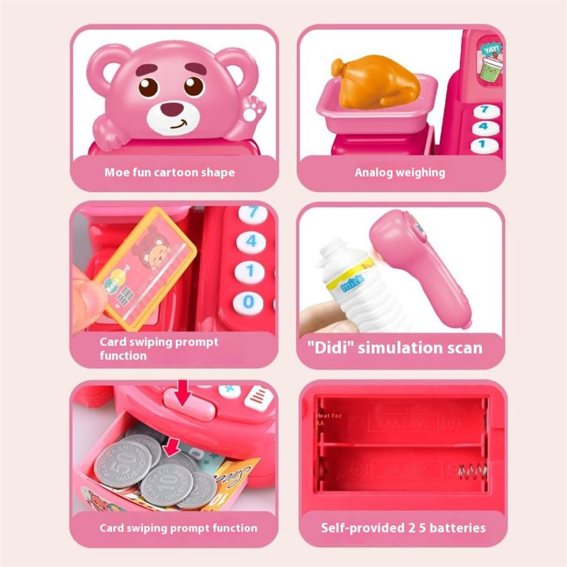 SET CAJA REGISTRADORA CF8601 STB