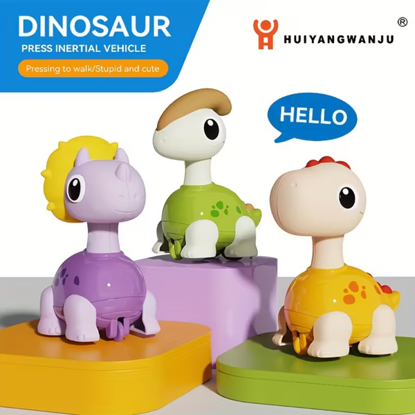 CARRITO IMPULSO DINOSAURIO HY-612 STB