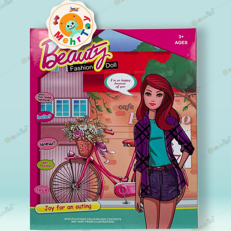 MUÑECA+BICICLETA 2968 STB