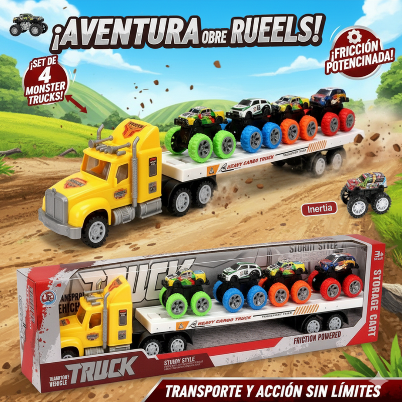 CAMION NIÑERA+ 4 CARROS 228-28 STB