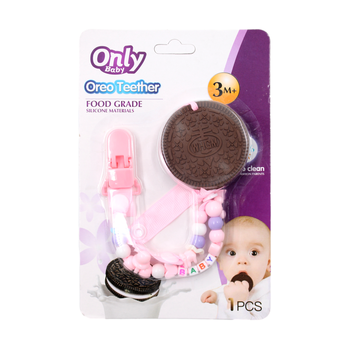 mordedor para bebés con forma de galleta