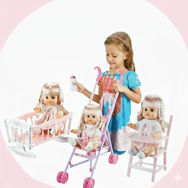 SET MUÑECA BEBE L6210B STB