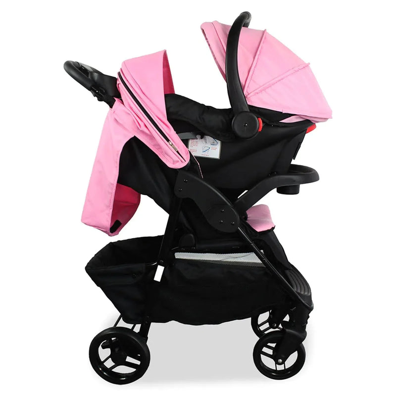 COCHE TRAVEL SYSTEM SIENNA 5282 - ROSADO BEBESIT