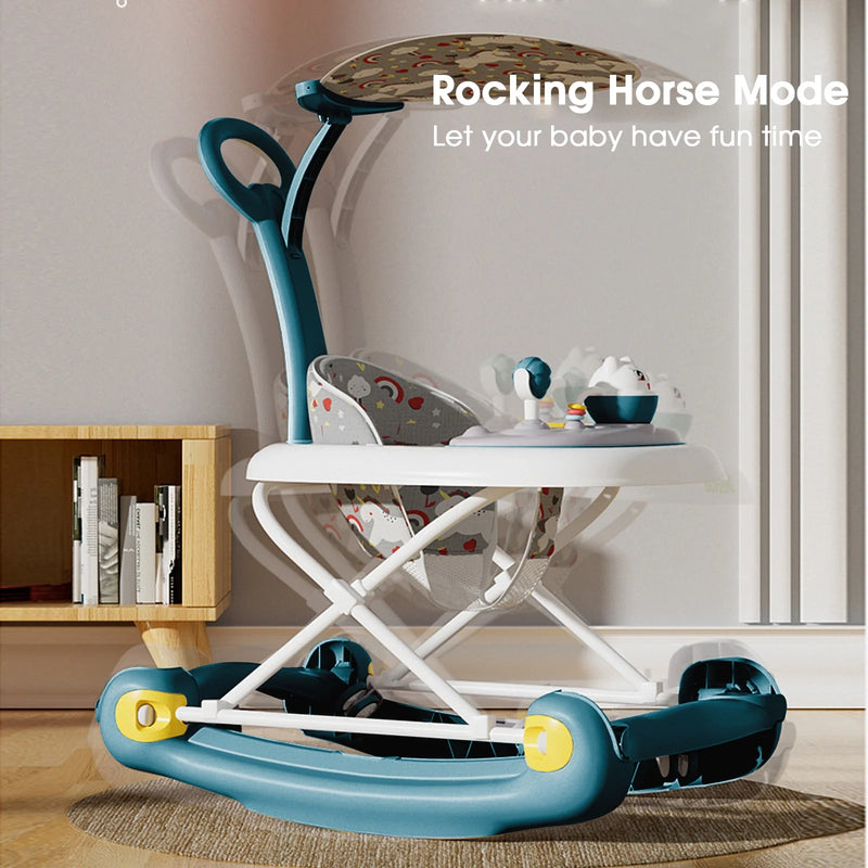 CAMINADOR PARA BEBÉ MULTIFUNCIONAL CON TECHO Y JUEGOS MUSICALES Y-W405C MUNBE