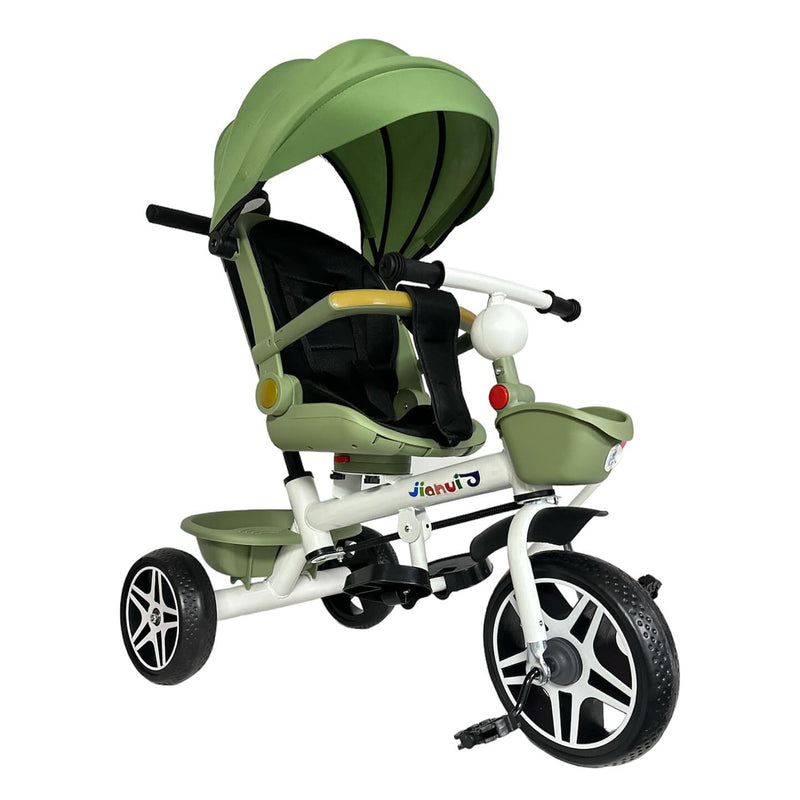 TRICICLO PASEADOR 360 BXT-6618/108H VERDE BABY KAYS