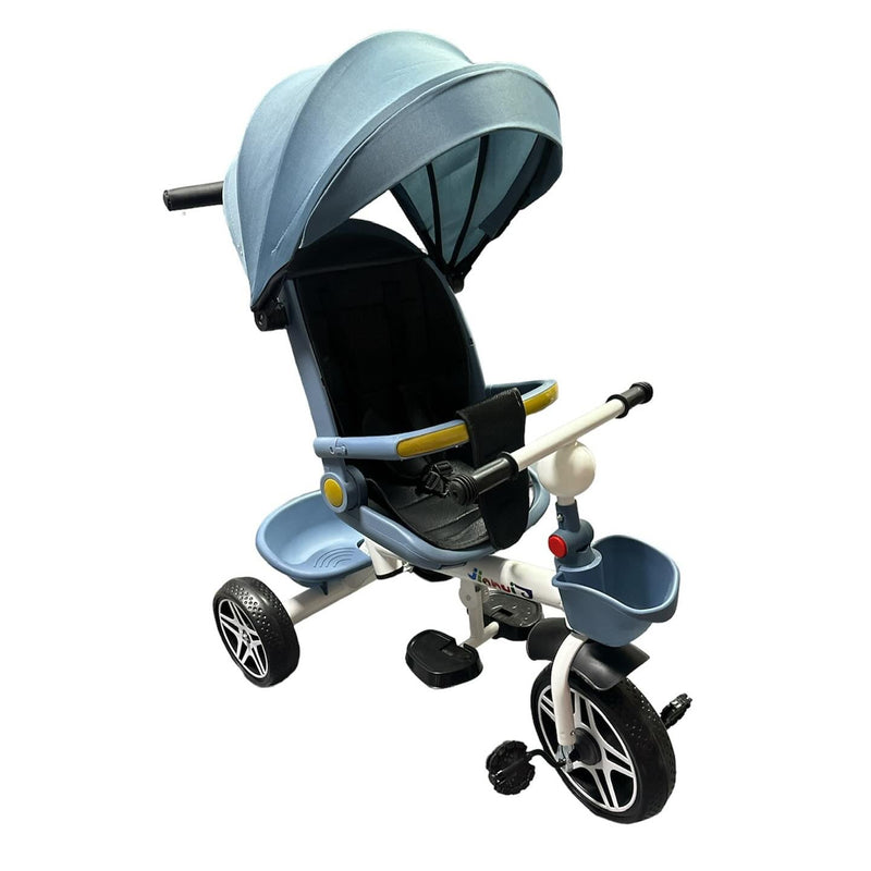 TRICICLO PASEADOR 360 BXT-6618/108H AZUL BABY KAYS