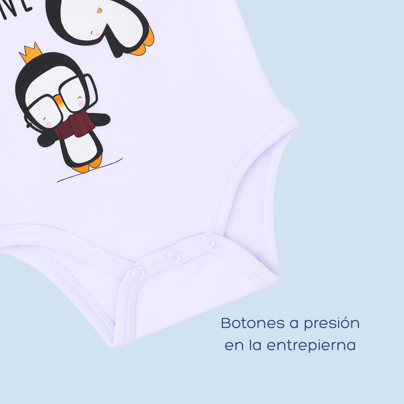 BODY PINGUINOS 1163 CRECIENDO BABY