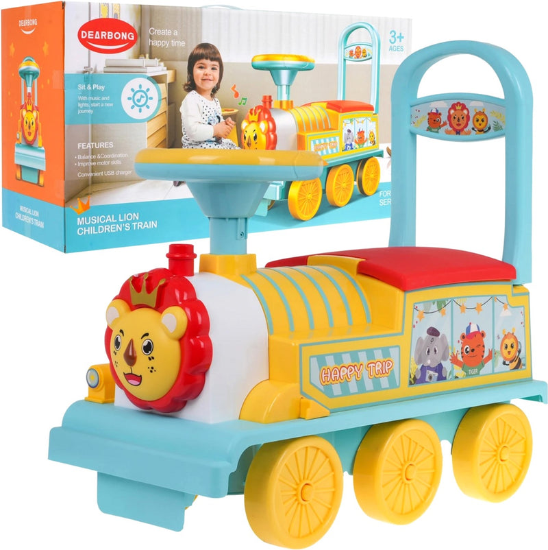 CARRO TREN CON LUZ Y SONIDO ¡REGALO PERFECTO PARA NAVIDAD! 2019666 MUNBE