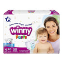 PAÑALES WINNY PANTS ETAPA 4 X50 UND