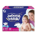 PAÑALES WINNY ULTRATRIM GOLD FIT ETAPA 6 X30 UND