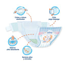 PAÑALES WINNY SEC ETAPA 3 X30 + GRATIS TOALLITAS HÚMEDAS ALOE X10 UND