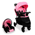COCHE TRAVEL SYSTEM SIENNA 5282 - ROSADO BEBESIT