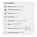 SILLA COMEDOR ZOE HAPPY BABY GRIS-