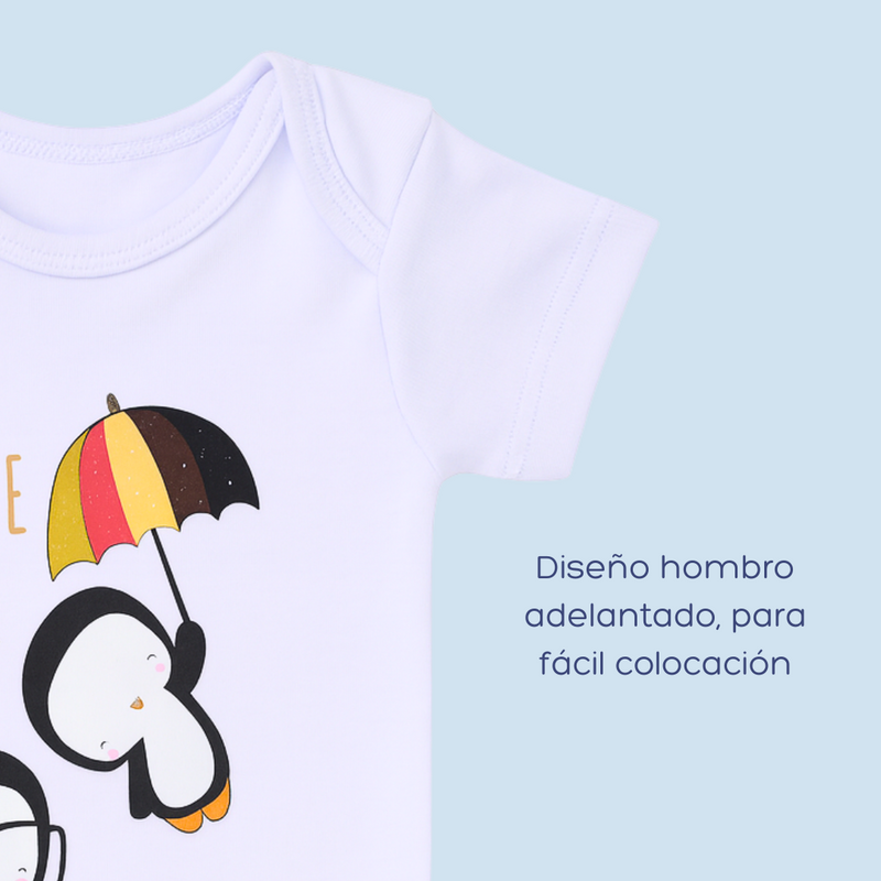 BODY PINGUINOS 1163 CRECIENDO BABY