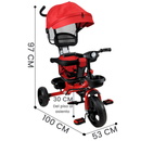 TRICICLO J-TS5015-P ROJO STB