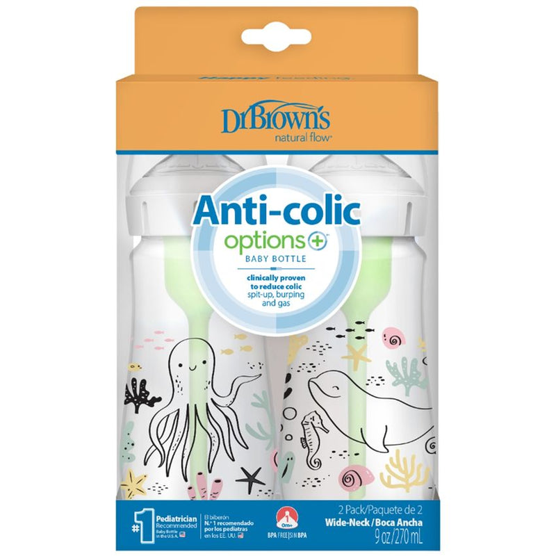 SET TETERO X2 ANTI-COLIC D32740 DR BROWN