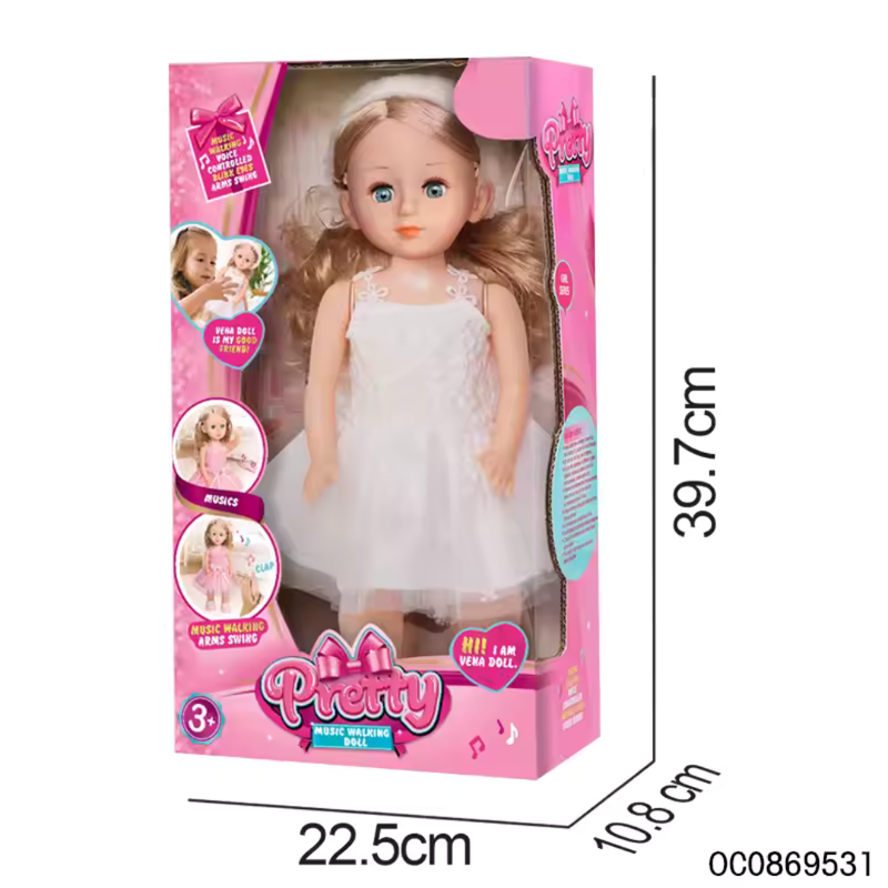 MUÑECA MUSICAL 5118E STB