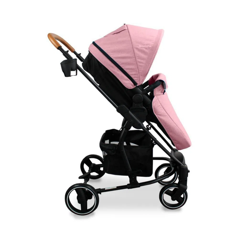 COCHE TRAVEL SYSTEM PRIMA SL461A - ROSADO BEBESIT