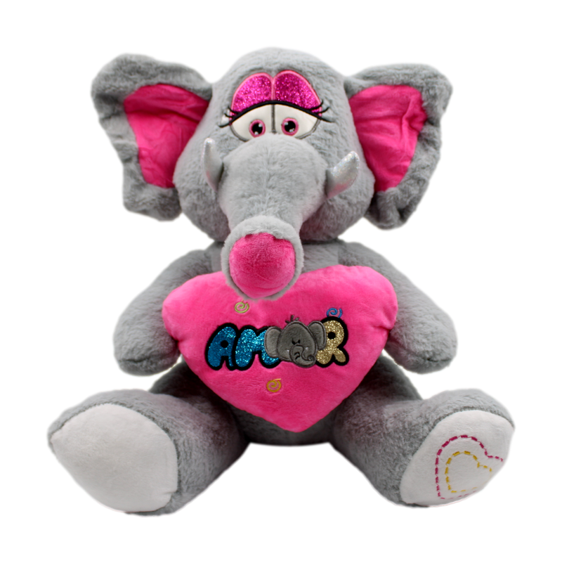 PELUCHE ELEFANTE AP3-4062-1 DPELOS