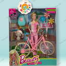 MUÑECA+BICICLETA 2968 STB