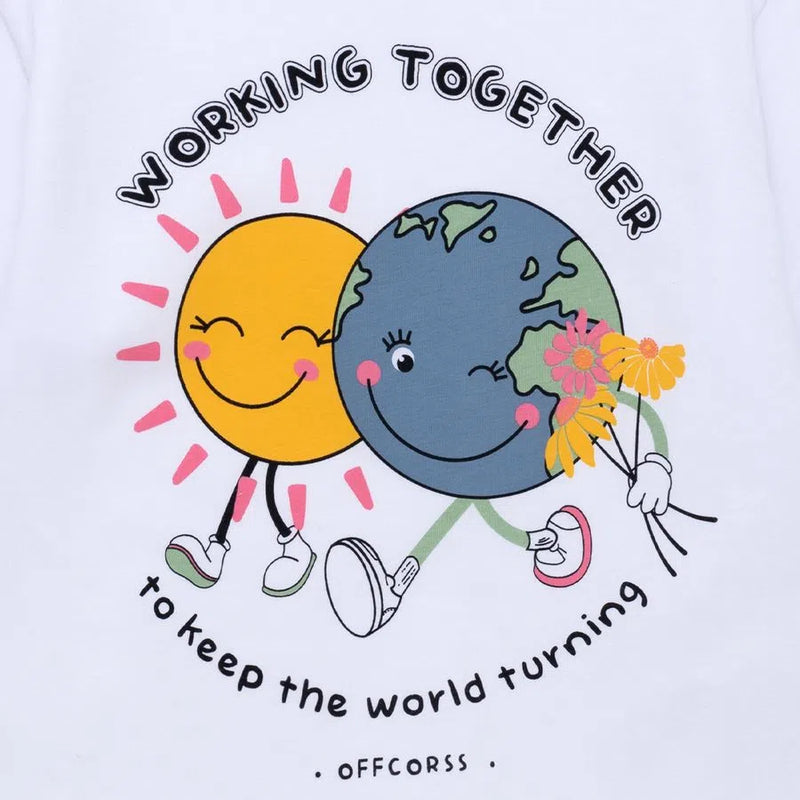 CAMISETA NIÑA OVERSIZE 4224284 OFFCORSS