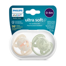CHUPO ENTRETENCIÓN 0-6M SOFT X2 SCF091/07 AVENT