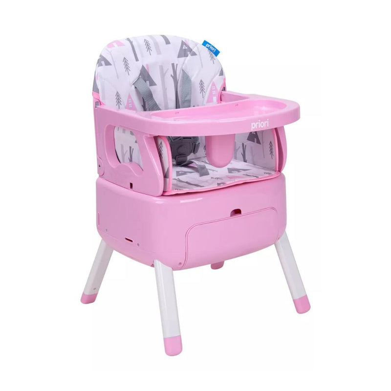 SILLA COMEDOR 3 EN 1 BOOSTER BONY PRIORI ROSADO