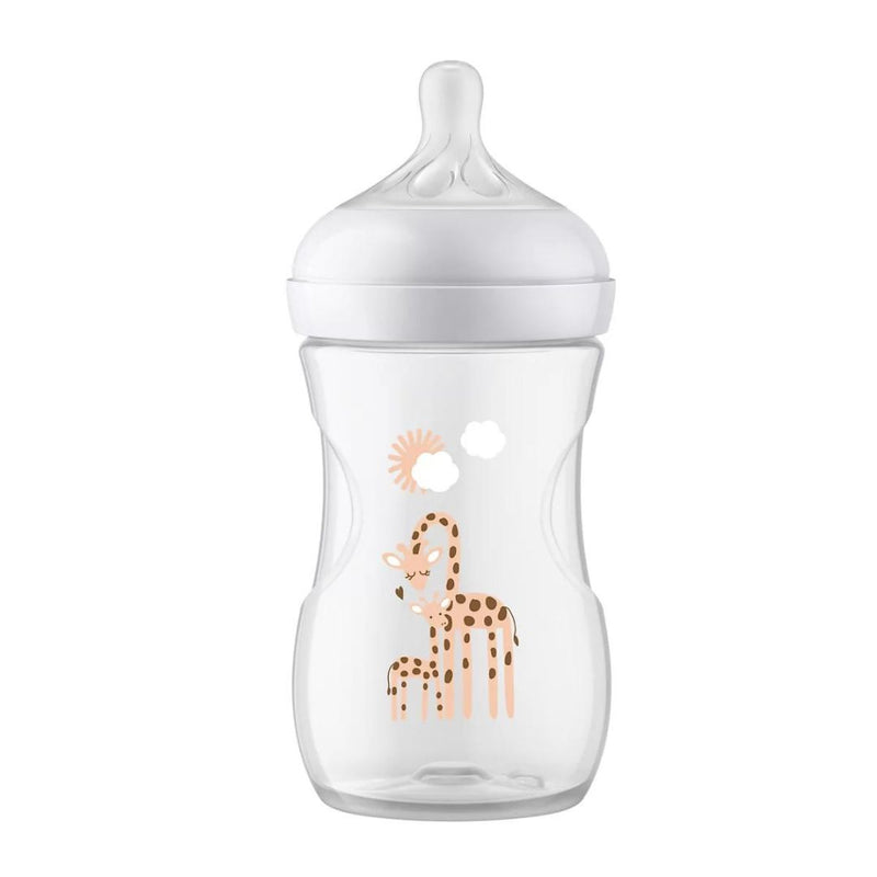 Tetero Natural Jirafa 9 Onzas 3-6 Meses SCY903/66 Avent