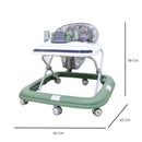 CAMINADOR PARA BEBÉ CON DISEÑO DE AUTO Y ASIENTO ACOLCHADO VERDE Y-W838 MUNBE