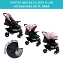 COCHE ESTÁNDAR MFC-14 ROSADO BEBESITOS