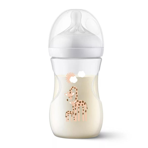 Tetero Natural Jirafa 9 Onzas 3-6 Meses SCY903/66 Avent