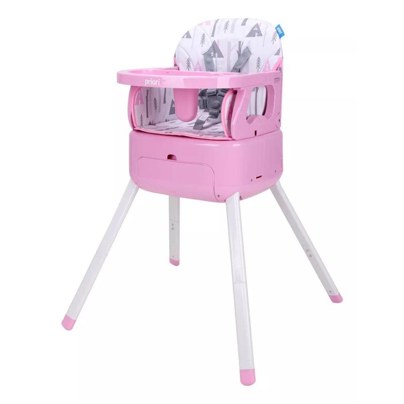 SILLA COMEDOR 3 EN 1 BOOSTER BONY PRIORI ROSADO