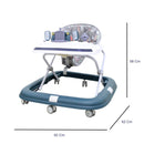 CAMINADOR PARA BEBÉ CON DISEÑO DE AUTO Y ASIENTO ACOLCHADO PETRÓLEO Y-W838 MUNBE