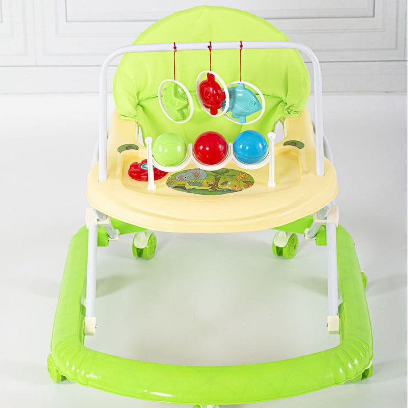 CAMINADOR PARA BEBÉ CON JUGUETES COLGANTES Y-W641 MUNBE VERDE