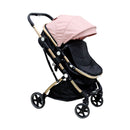 COCHE MOISES WH ROSADO BEBESITOS