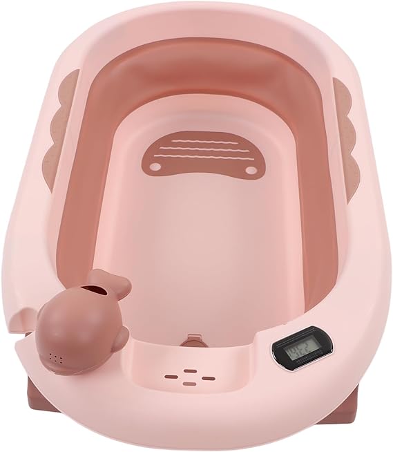 BAÑERA PLEGABLE TERMÓMETRO+JUGUETE LX-209 BABY KAYS