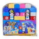 JUEGO BLOQUES EXPL X29 PZS 10399 PLASTICOS