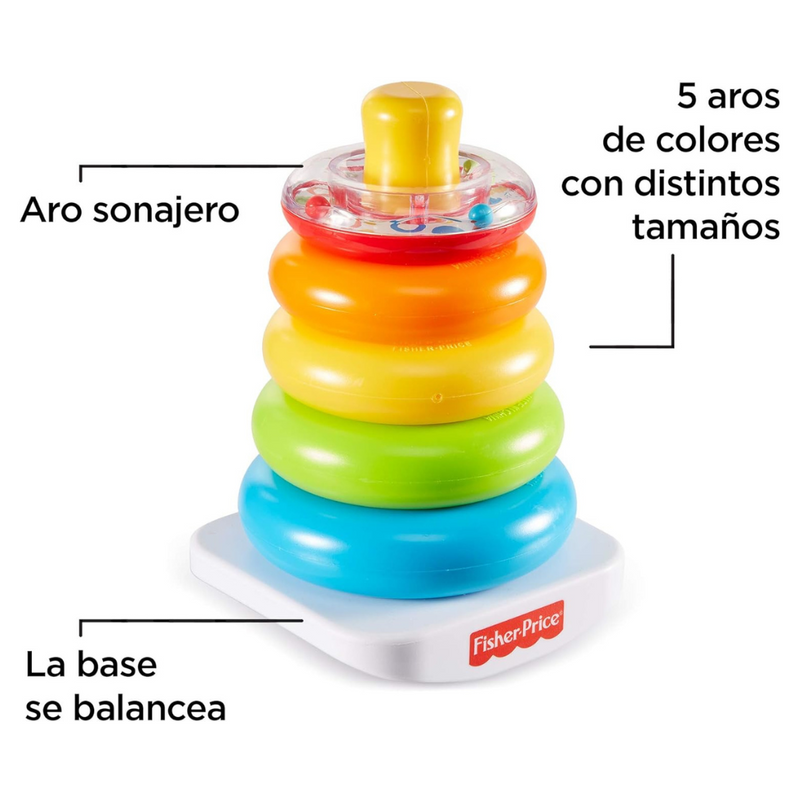 PILA DE ARITOS 5365 FISHER PRICE